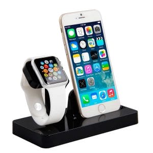 2 in 1 Apple Watch Standaard Iphone houder-004