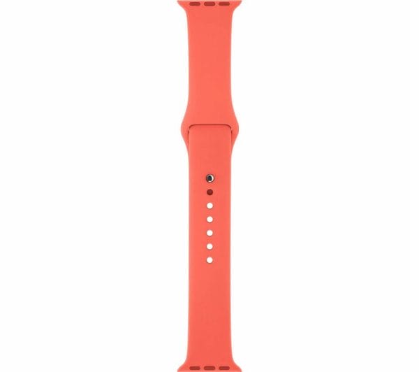 Apple watch bandjes - Apple watch rubberen sport bandje - apricot-002