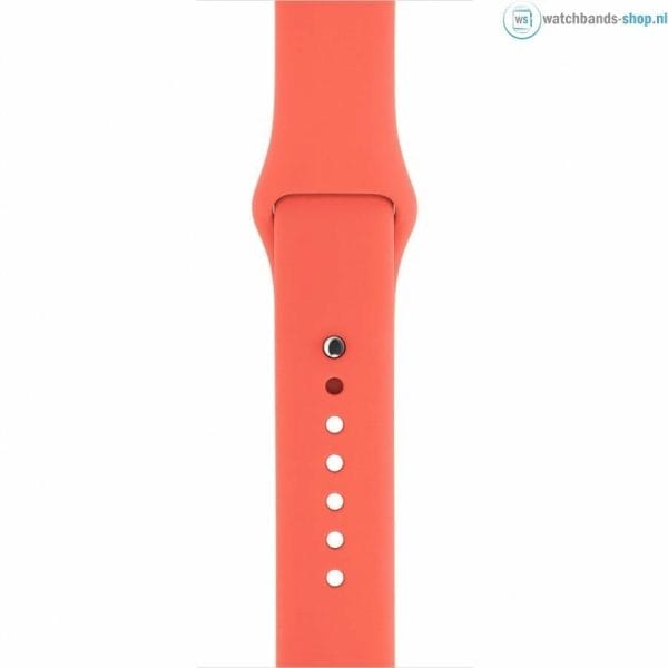 Apple watch bandjes - Apple watch rubberen sport bandje - apricot-003
