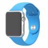 Apple watch bandjes - Apple watch rubberen sport bandje - blauw -001