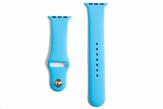 Apple watch bandjes - Apple watch rubberen sport bandje - blauw -009