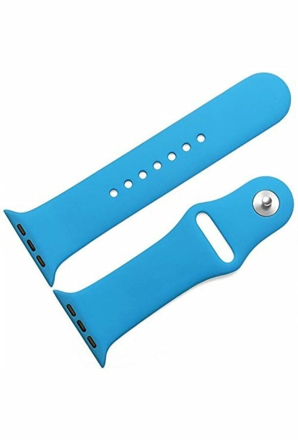 Apple watch bandjes - Apple watch rubberen sport bandje - blauw -010