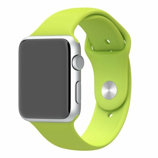 Apple watch bandjes - Apple watch rubberen sport bandje - groen-010
