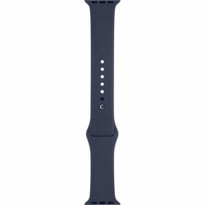 Apple watch bandjes - Apple watch rubberen sport bandje - midnight-blue-006