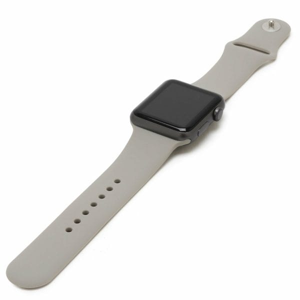 Apple watch bandjes - Apple watch rubberen sport bandje - stone-003