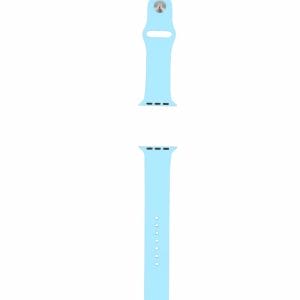 Apple watch bandjes - Apple watch rubberen sport bandje - turquoise-014