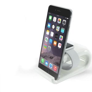 Apple watch stand Iphone houder - wit-005