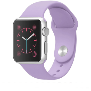 Rubberen sport bandje voor de Apple Watch paars-005