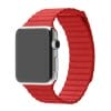 PU leather loop bandje voor de Apple watch 42mm bandje - rood-002PU leather loop bandje voor de Apple watch 42mm bandje - rood-002