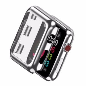 Case Cover Screen Protector Zilver 4H Protected Knocks Watch Cases voor Apple watch voor iwatch 2-006