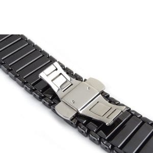 Keramische vervangend bandje voor Apple Watch iwatch Series 1-2-3 42mm zwart-005