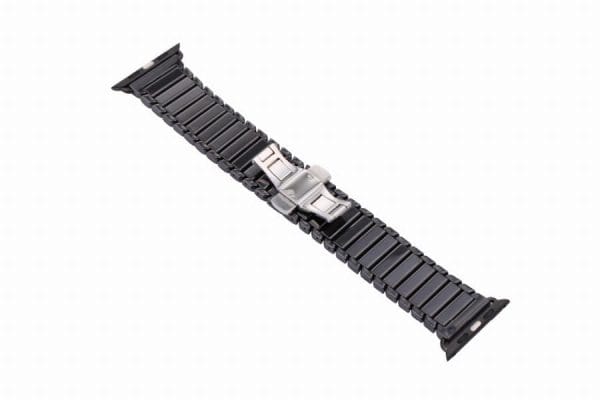 Keramische vervangend bandje voor Apple Watch iwatch Series 1-2-3 42mm zwart-012
