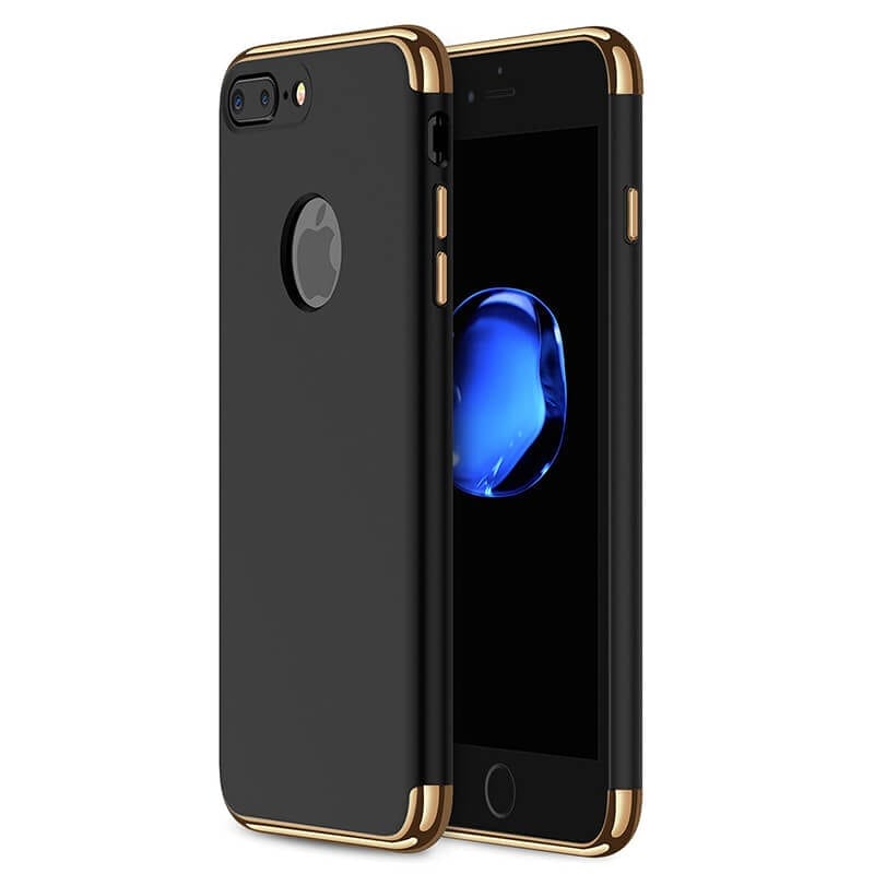 Volwassen Hoogte paling 3 in 1 luxe zwarte telefoonhoesje voor iPhone 8 Ultradunne TPU beschermhoes - Watchbands-shop.nl Volwassen Hoogte paling 3 in 1 luxe zwarte telefoonhoesje voor iPhone 8 Ultradunne TPU beschermhoes - Watchbands-shop.nl