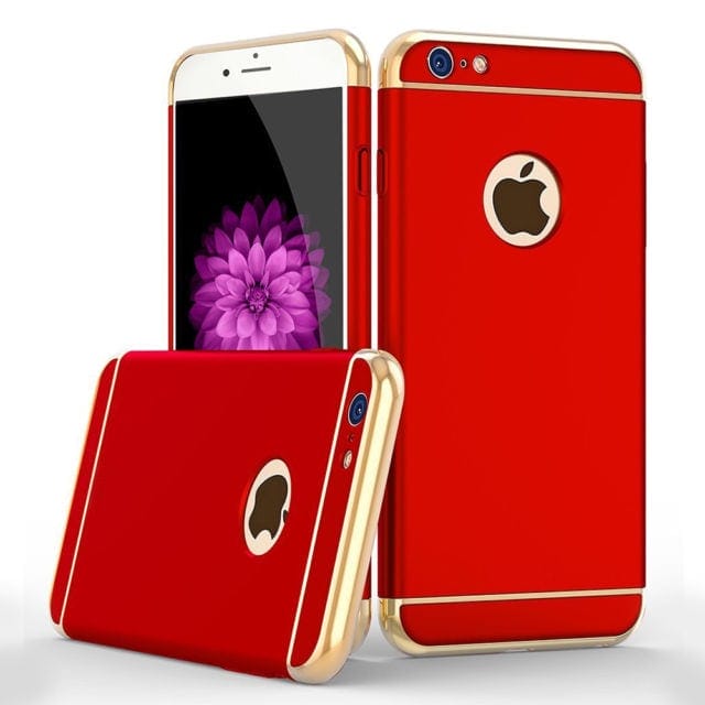 Bibliografie Onophoudelijk moe Luxe rode telefoonhoesje voor iPhone 6 / 6s Ultradunne TPU beschermhoes -  Watchbands-shop.nl