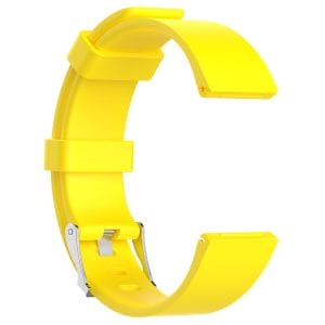 Luxe Siliconen Bandje large voor FitBit Versa – geel-004