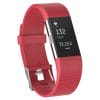 Luxe Siliconen Bandje SMALL voor FitBit Charge 2 – rose rood_004