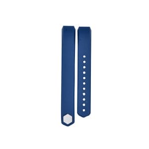 Luxe Siliconen Bandje large voor FitBit Alta – donkerblauw_002
