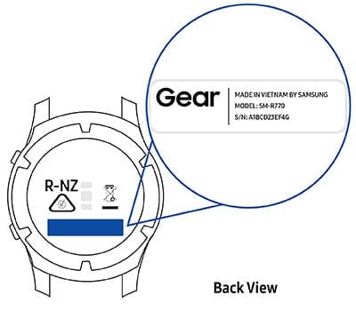 Vind -model-Samsung gear