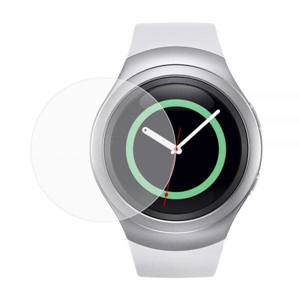 Koop leer smartwatchbandje voor de Samsung in Zwart 22mm online