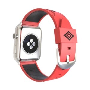 Apple watch bandje 38mm duo rood - zwart_004