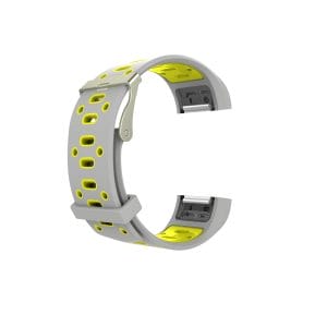 Fitbit charge 2 Sport bandje grijs - geel_002