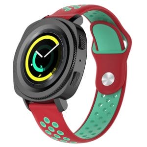 Samsung Gear Sport bandje rood - groen_003