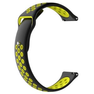 Samsung Gear Sport bandje zwart - geel_002