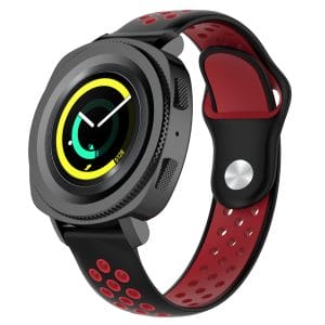 Samsung Gear Sport bandje zwart - rood_003