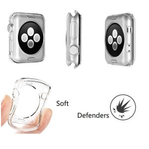 38mm beschermende Case Cover Protector Apple watch 1 - 2 - 3 transparant_010