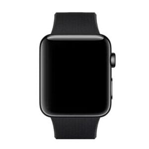 42mm en 44mm Sport bandje zwart geschikt voor Apple watch 1 - 2 - 3 - 4 _009