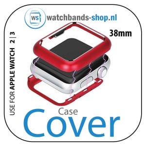 38mm beschermende Magnetisch Case Cover Protector Apple watch 2 - 3 rood_1001