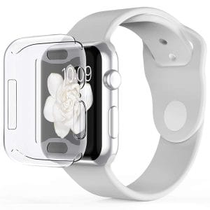 40mm beschermende Case Cover Protector Apple watch 4 transparant