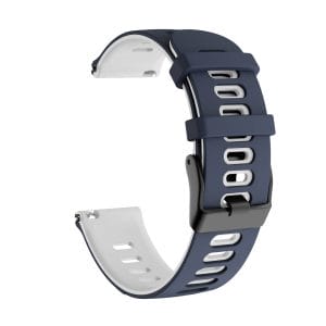Samsung Gear S3 Sport bandje (22mm) dual - Galaxy Watch 46mm SM-R810 blauw - wit_003