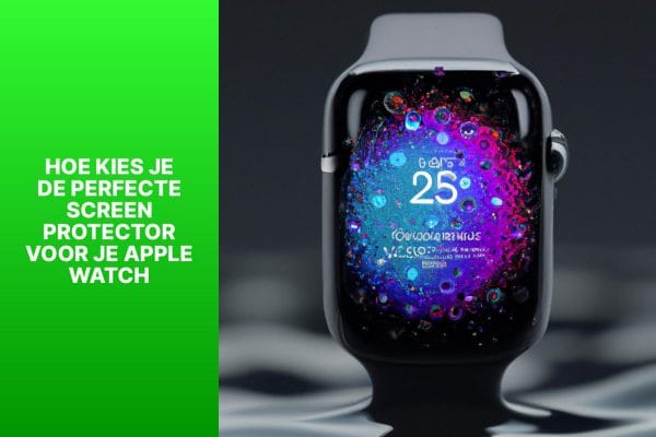 Hoe kies je de Perfecte Screen Protector voor je Apple Watch